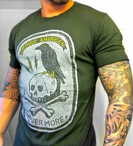 Rogue American Apparel Raven/Nevermore tee