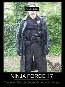 Tactical Fanboy: Ninja Force 17 has been compromised.