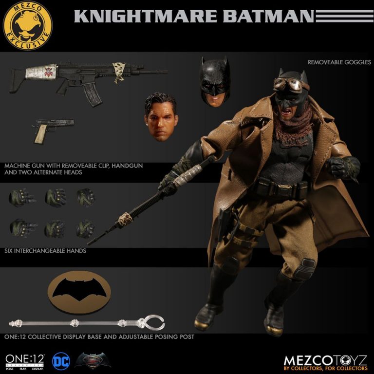 mezco one 12 bvs batman