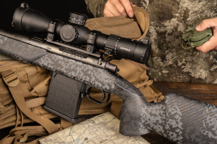 close up of the faxon overwatch hunter
